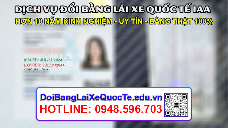 Thong bao bang lai xe quoc te IAA ngay 08082024 da co Dich vu doi bang lai xe quoc te IAA 5