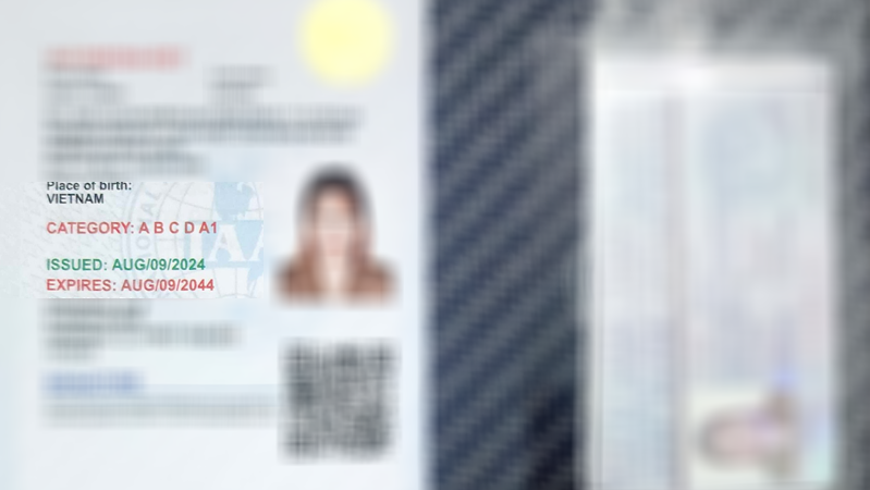 Thong bao bang lai xe quoc te IAA ngay 14082024 da co Dich vu doi bang lai xe quoc te IAA 2