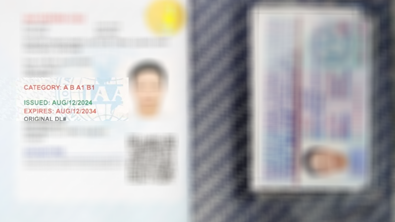 Thong bao bang lai xe quoc te IAA ngay 21082024 da co Dich vu doi bang lai xe quoc te IAA 5