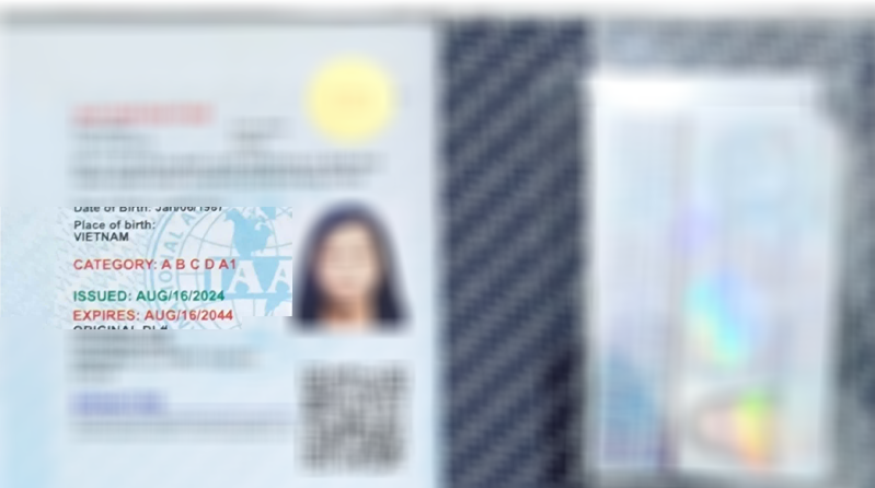 Thong bao bang lai xe quoc te IAA ngay 22082024 da co Dich vu doi bang lai xe quoc te IAA 2