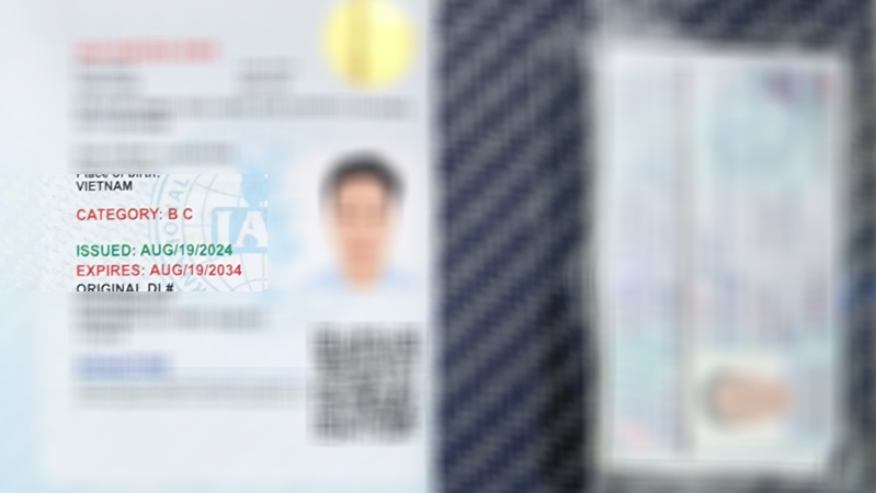 Thong bao bang lai xe quoc te IAA ngay 26082024 da co Dich vu doi bang lai xe quoc te IAA 2