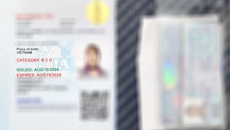 Thong bao bang lai xe quoc te IAA ngay 26082024 da co Dich vu doi bang lai xe quoc te IAA 3