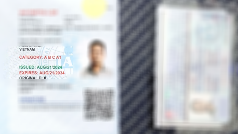 Thong bao bang lai xe quoc te IAA ngay 29082024 da co Dich vu doi bang lai xe quoc te IAA 3